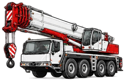 Mobile cranes